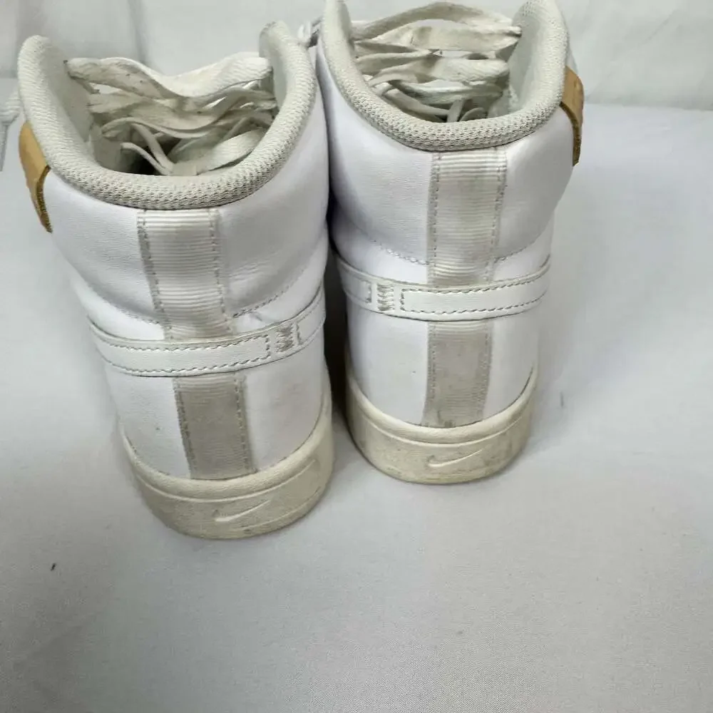 Nike Court Royale 2 Mid Women's Triple White High Top Sneakers - Picture 3 of 5